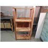 Image 1 : 4 shelf wooden shelf unit 60"H x 30"W x 14"D
