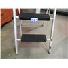 Image 3 : 3 step steel step stool - skinny mini brand