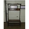 Image 1 : Entrance bench with coat rack - 5 hooks, shoe rack (like new)