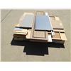 Image 4 : Assorted wood pieces plywood, MDF, OSB, peg board