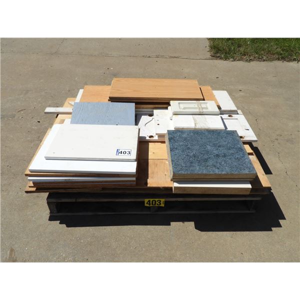 Assorted wood pieces plywood, MDF