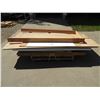 Image 1 : Large MDF part sheets, OSB, paneling, door frame