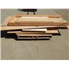 Image 3 : Large MDF part sheets, OSB, paneling, door frame