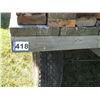 Image 4 : Flat deck wagon  16ftx8ft pressure treated wood, 15" tires, always stored under a roof