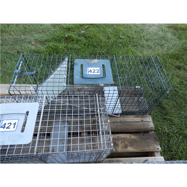 Large live catch trap- open one end (one trap)