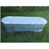 Image 4 : Galvanized water trough 7ft L x 24" W x 22" H, no holes or damage