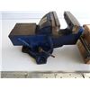 Image 3 : Swivel base vice 5" (unused), broom holder, reversing drum switch  (like new)