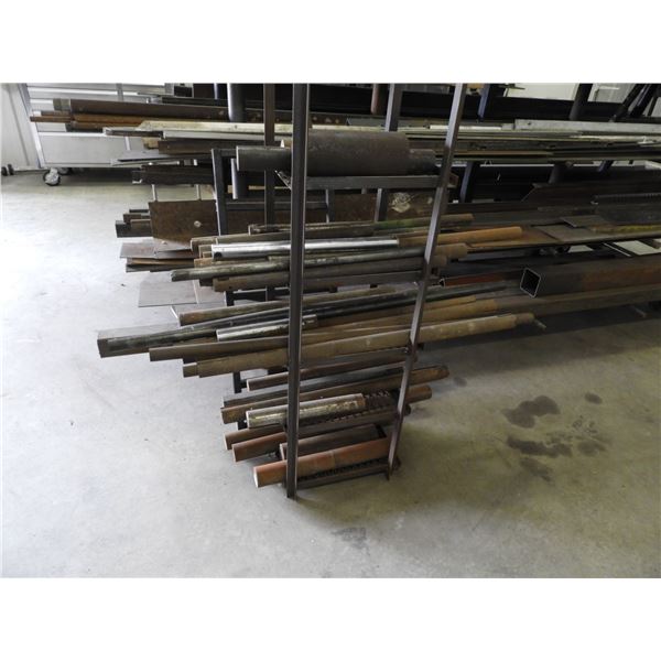250lb various solid shaft 1" to 4" D (mostly new material)