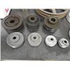 Image 3 : Mandrel 2-7/7" to 3-3/4"- 8 sizes, (4) pulleys (new), (6) pulleys  (lightly used)