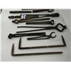 Image 3 : (13 pieces) Blacksmith tools assorted tongs etc