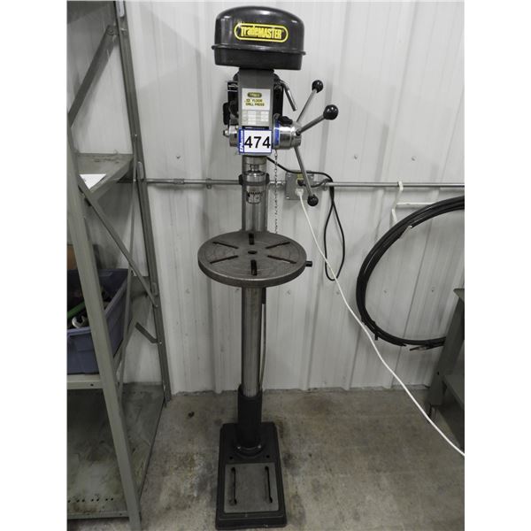 Trademaster 13" floor drill press 1/2hp 16 speed, 7.5 amp, 5/8" chuck (works very well)