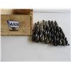 Image 3 : (9) Morris tapered drill bits NECHI 63/64 to 1-1/2"