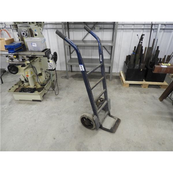 Vintage seed dolly, solid rubber wheels (very robust, no bends, work great)