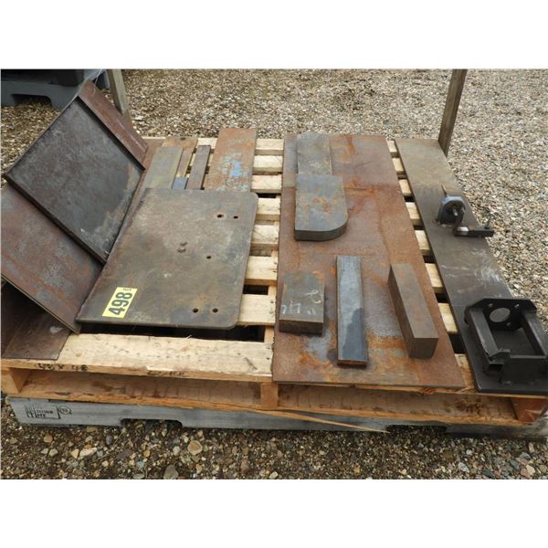 Plate metal (used and unused) >250lb