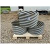Image 5 : (15pieces) Expanded mesh grating, (3) culvert cut offs 22-1/2" D x 14"H