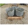 Image 6 : (15pieces) Expanded mesh grating, (3) culvert cut offs 22-1/2" D x 14"H