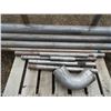 Image 2 : Exhaust pipe - 7"D x 154L, 5"D x 122"L, 4"D x 120"L, 2-1/2"D x 69"L, 2"D small pieces (all used)