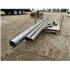 Image 3 : Exhaust pipe - 7"D x 154L, 5"D x 122"L, 4"D x 120"L, 2-1/2"D x 69"L, 2"D small pieces (all used)