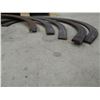 Image 3 : Bent flat bar unused - (3) 3/8" x 1-1/2" x 28", (5) 1/2"  x 2" x 30", (2)3/8" x 4" x 16-3/4"