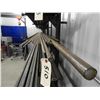 Image 2 : (29 pieces) Solid rods (new/unused) (4) rebar 3/8" x 20ft (1) 1-1/2" x 22ft, (1) 1" x 12ft, (2) 7/8"