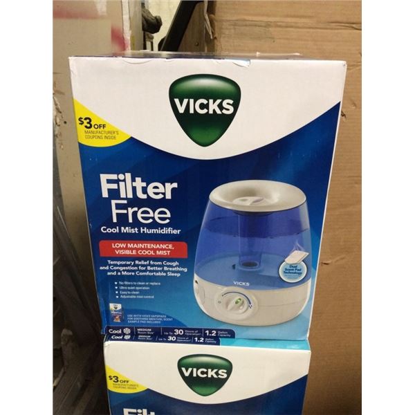 Vicks filter free cool mist humidifier