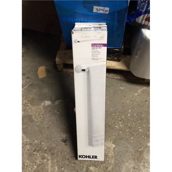 Kohler 18 inch towel bar