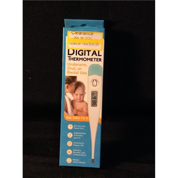 Digital thermometer retails for $50