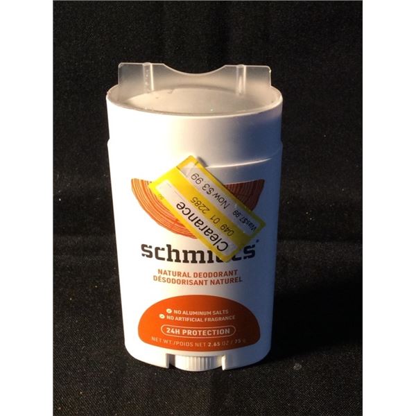 Schmidt’s  natural deodorant sandalwood and citrus  missing lid