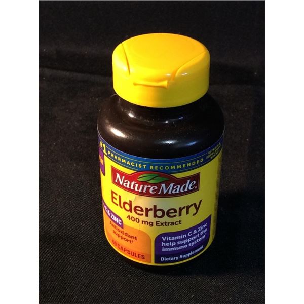 Nature made elderberry 400 MG 60 capsules Retails for $13