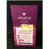 Image 1 : Elderberry for immunity vegetarian and gluten free 30 days 60 count 100 MG  retails for $13