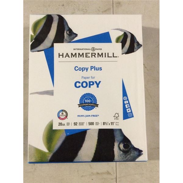 Hammermill copy paper 500 sheets