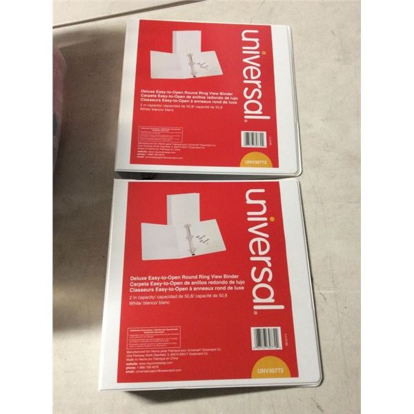 2  universal 2 inch binder