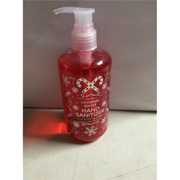 Scent full   peppermint swirl hand sanitizer