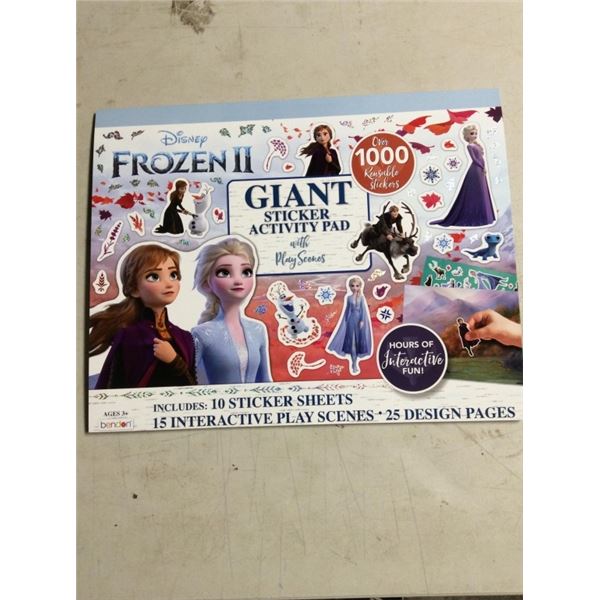 Disney frozen giant sticker activity book with play scenes