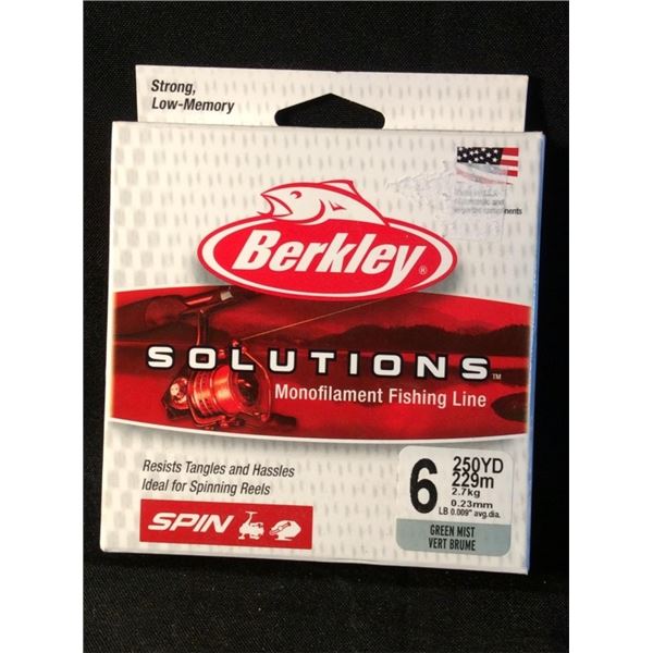 Berkeley solution fishing line 250 yards