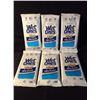 Image 1 : 6  on the Go wet ones hand sanitizing wipes +70% alcohol 20 wipes per package