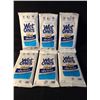 Image 1 : 6  on the Go wet ones hand sanitizing wipes +70% alcohol 20 wipes per package