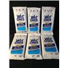 Image 1 : 6  on the Go wet ones hand sanitizing wipes +70% alcohol 20 wipes per package