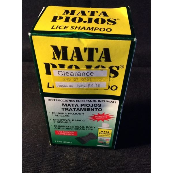 Mata Piojos  lice shampoo