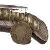 Image 1 : Barber Dime Roll-50 Coins Dated From 1892-1916