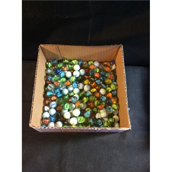 Flat of marbles