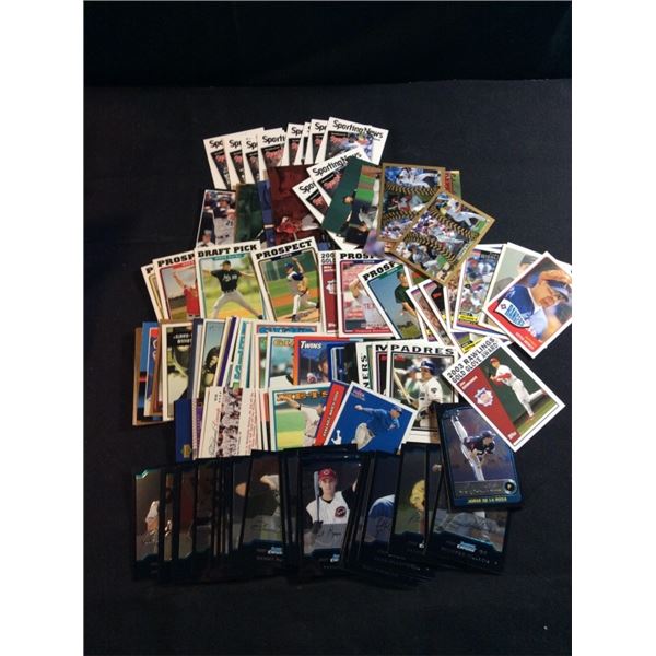 Lot of miscellaneous baseball cards