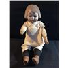 Image 1 : Vintage baby doll is missing arm and has hole in head