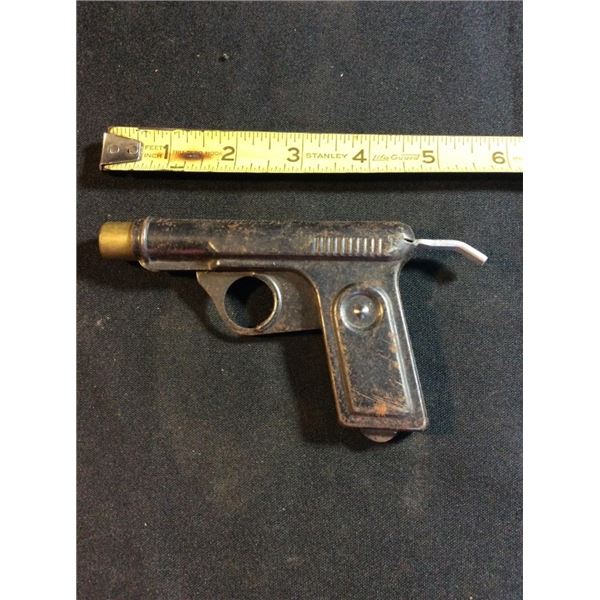 Vintage metal toy gun