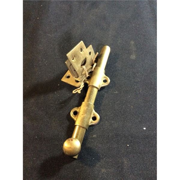 Brass latch set