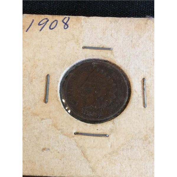 1908 Indian head penny