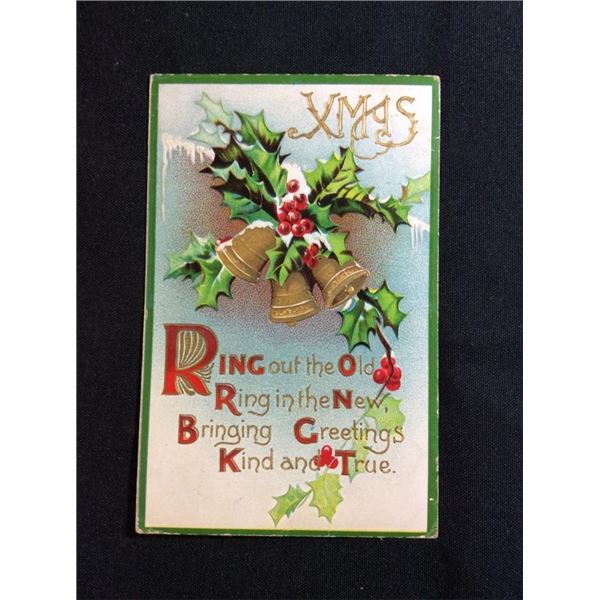 Vintage Christmas postcard