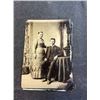 Image 1 : Tin  type black and white photo