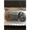 Image 2 : 5 x 3“ collector tin Christian TABERNACLE Fort Madison Iowa minister during construction 1901