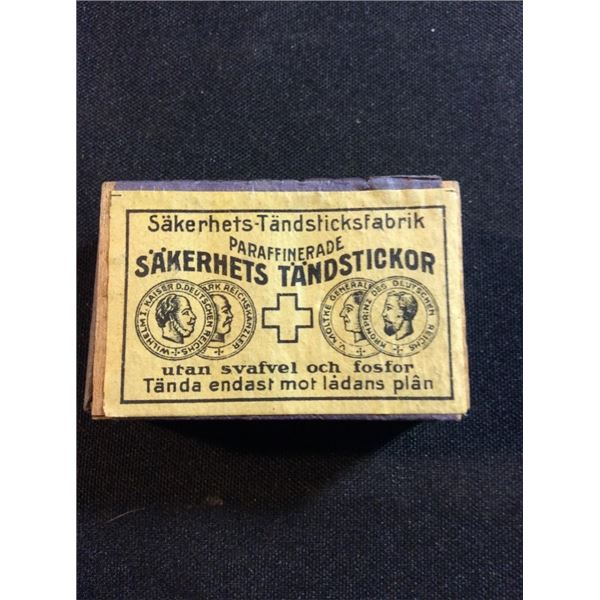 Sakerhets Tandstickor  vintage mini box